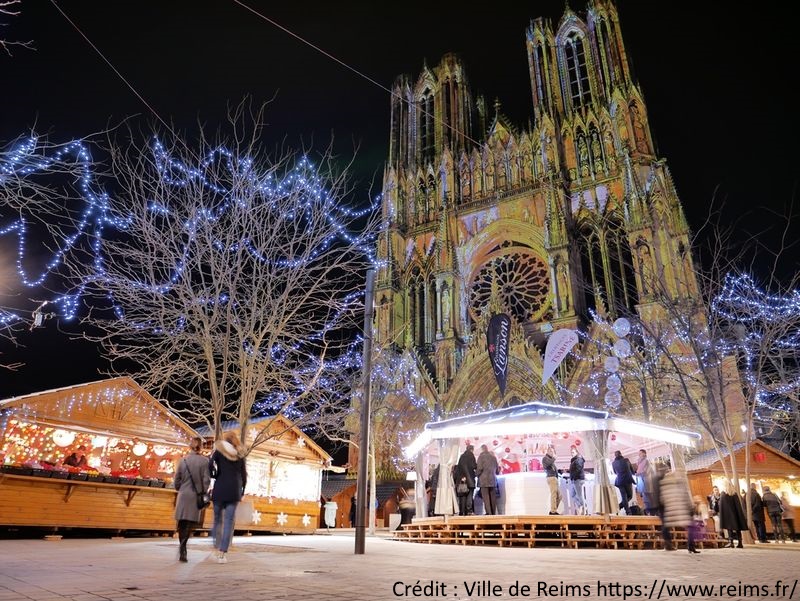 Le Marché de Noël à Reims