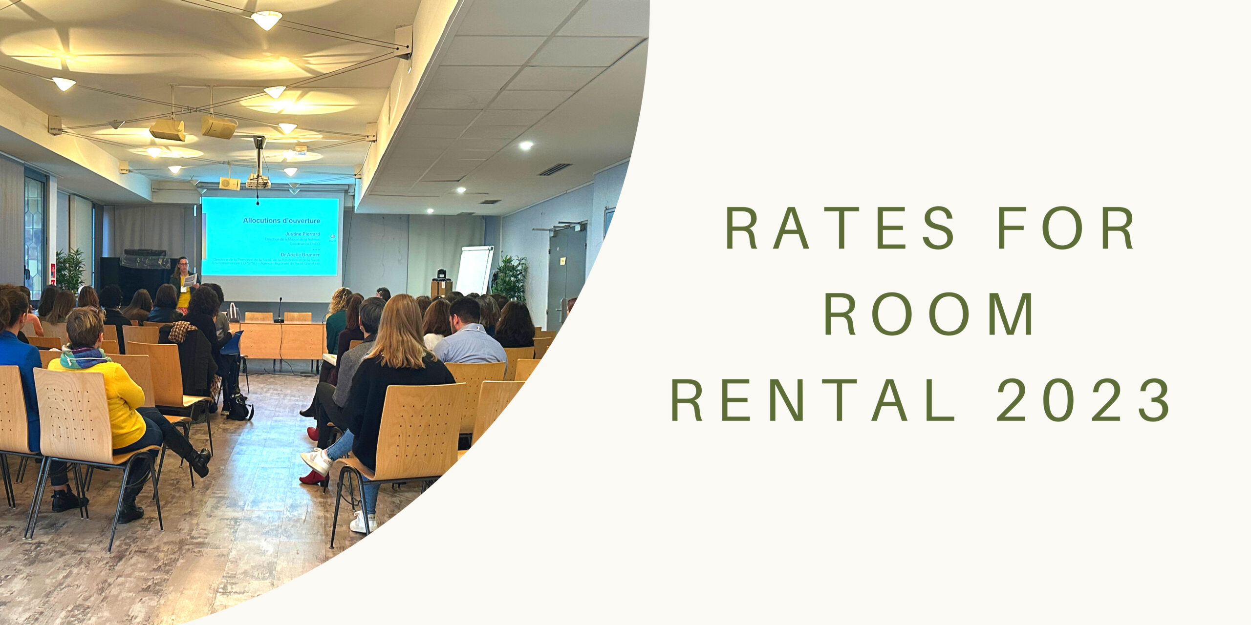 bannière salles 2023 room rates 2023