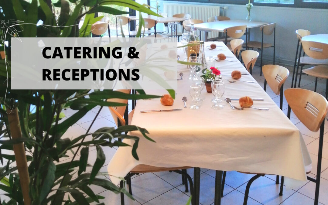 Catering service at CIS de Champagne in Reims